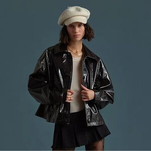 Free People Vegan Kitty Swing Jacket